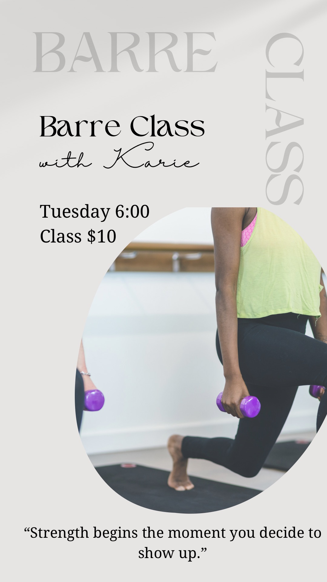 Barre Class
